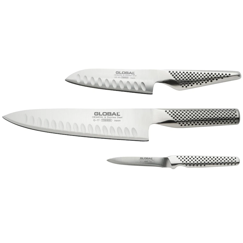 Knivsæt 3 dele - G-77, GS-90, GSF-15