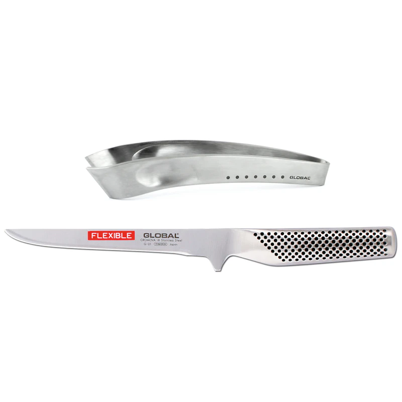 G-21 & GS-63 Filetkniv + Fiskebenspincet