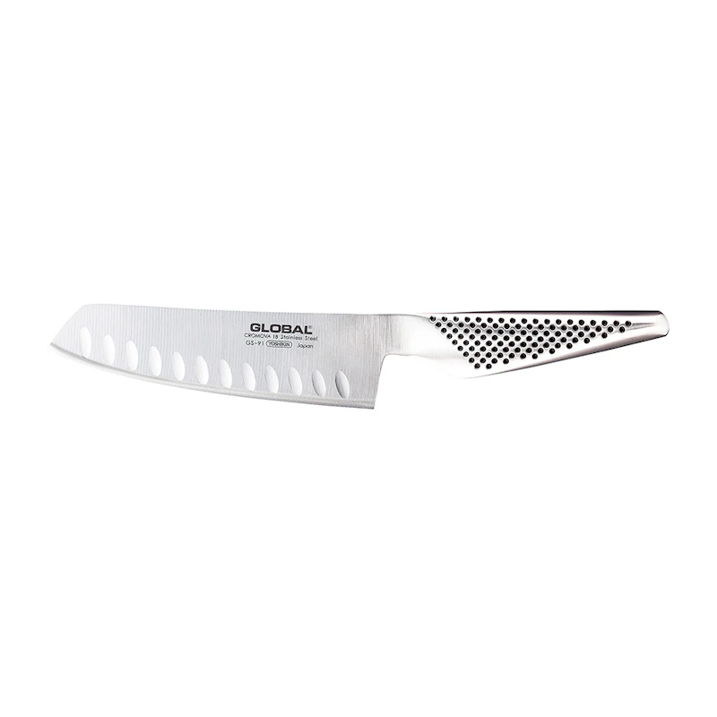 Global GS91 Grønsagskniv med Granton-skær 14cm