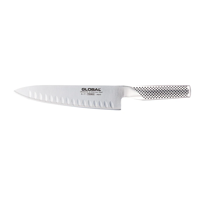 Kokkekniv Olivenslebet 20 cm, G77