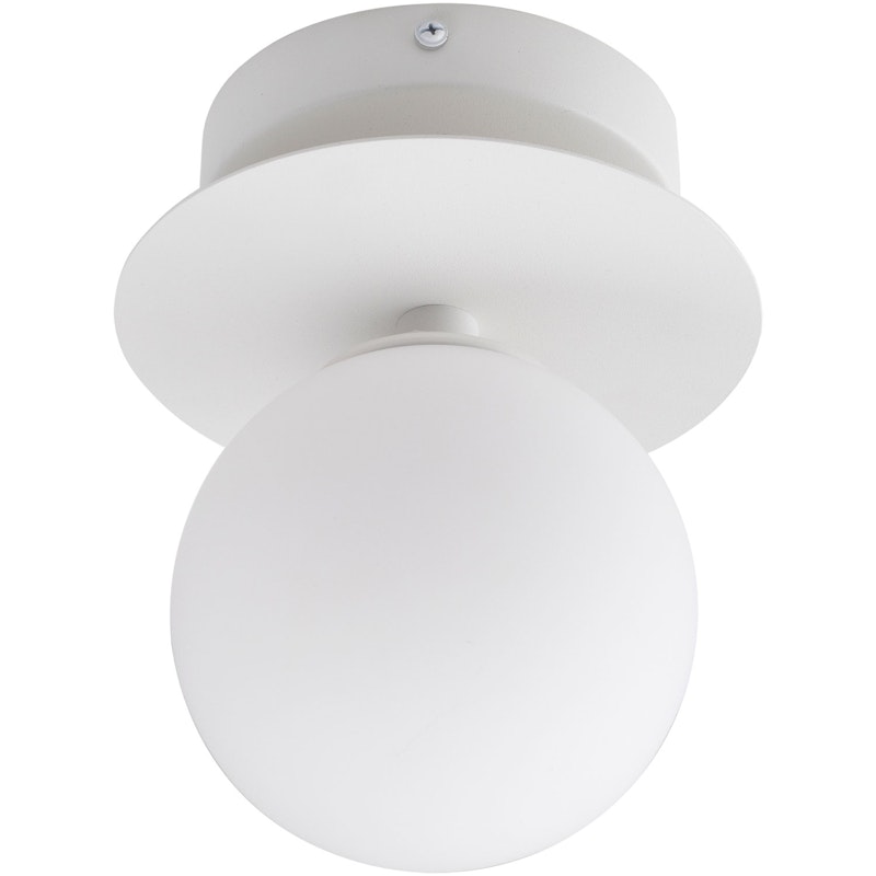 Art Deco 24 Væg-/Loftslampe, Hvid
