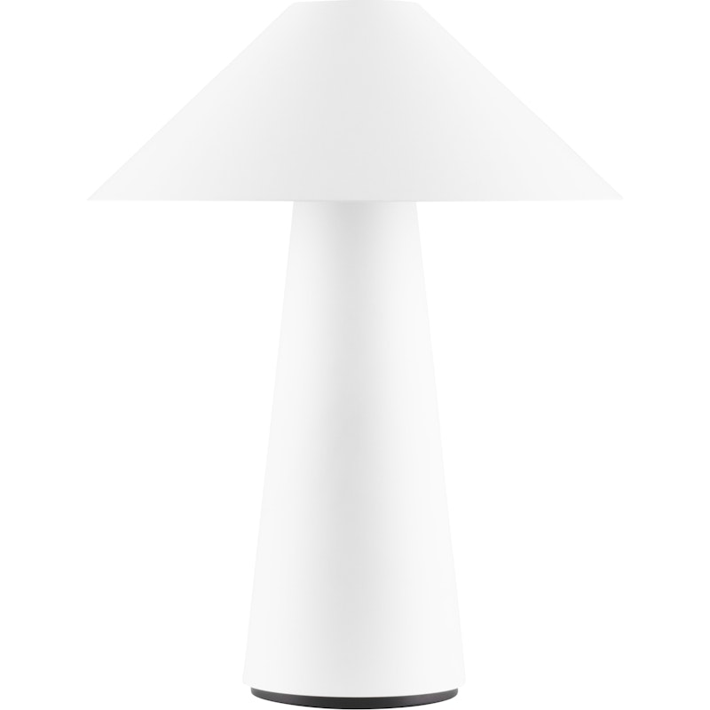 Cannes Bordlampe Bærbar, Hvid