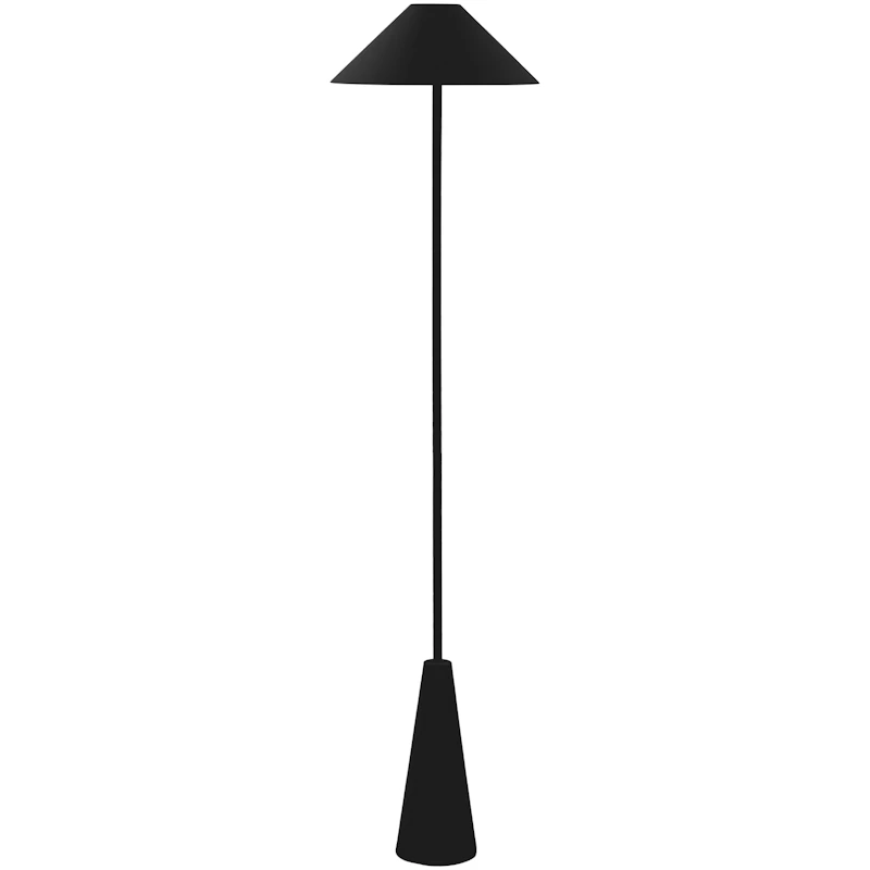 Cannes Gulvlampe Bærbar, Sort
