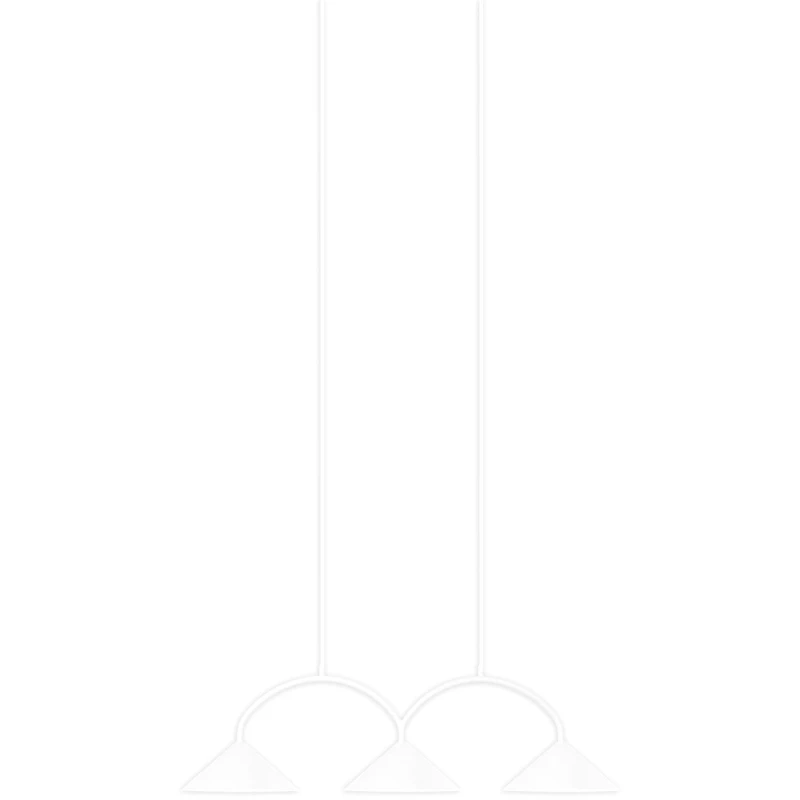 Curve 3 Pendel, Hvid