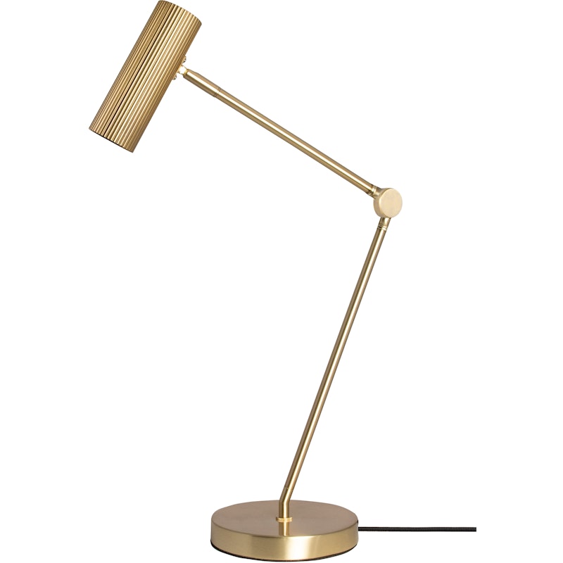 Hubble Bordlampe, Brushed brass