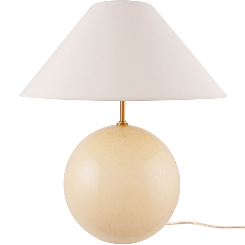 Iris 35 Bordlampe, Creme