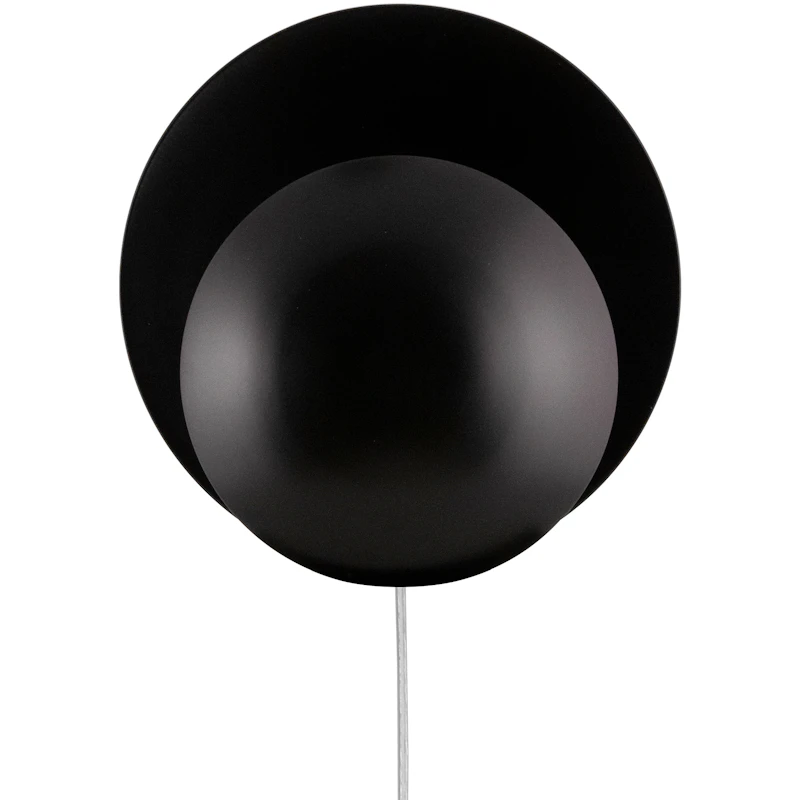 Orbit Væglampe, Sort