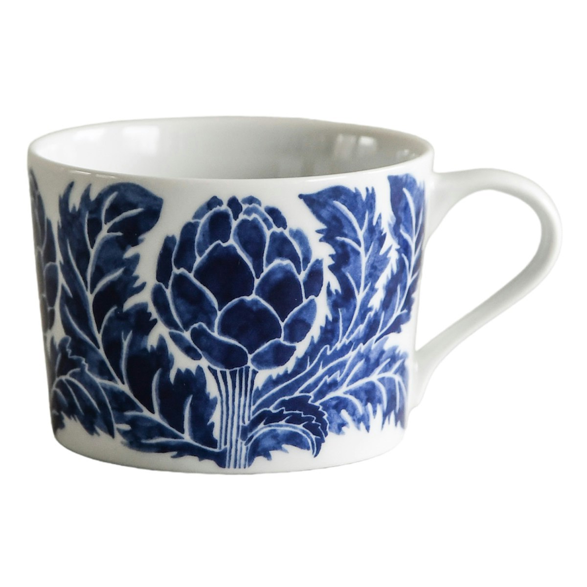 G&ouml;tefors Porslin Botanica Artichoke Krus 24 Cl t - Kaffekopper Porcel&aelig;n Bl&aring; - 204