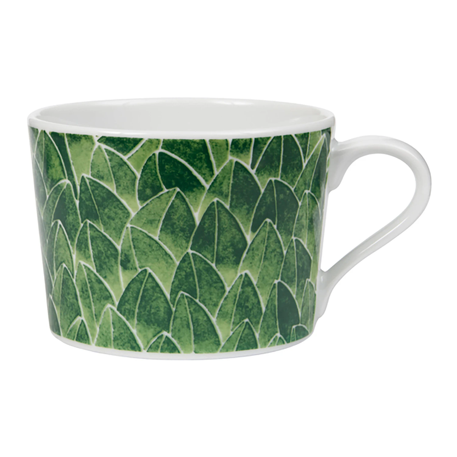 G&ouml;tefors Porslin Botanica Field Kop - Kaffekopper Porcel&aelig;n Gr&oslash;n - 020
