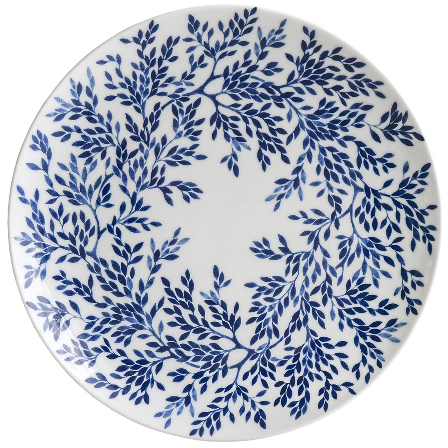 G&ouml;tefors Porslin Botanica Myrten Sidetallerken 21 Cm - Asietter Porcel&aelig;n Bl&aring; - 038