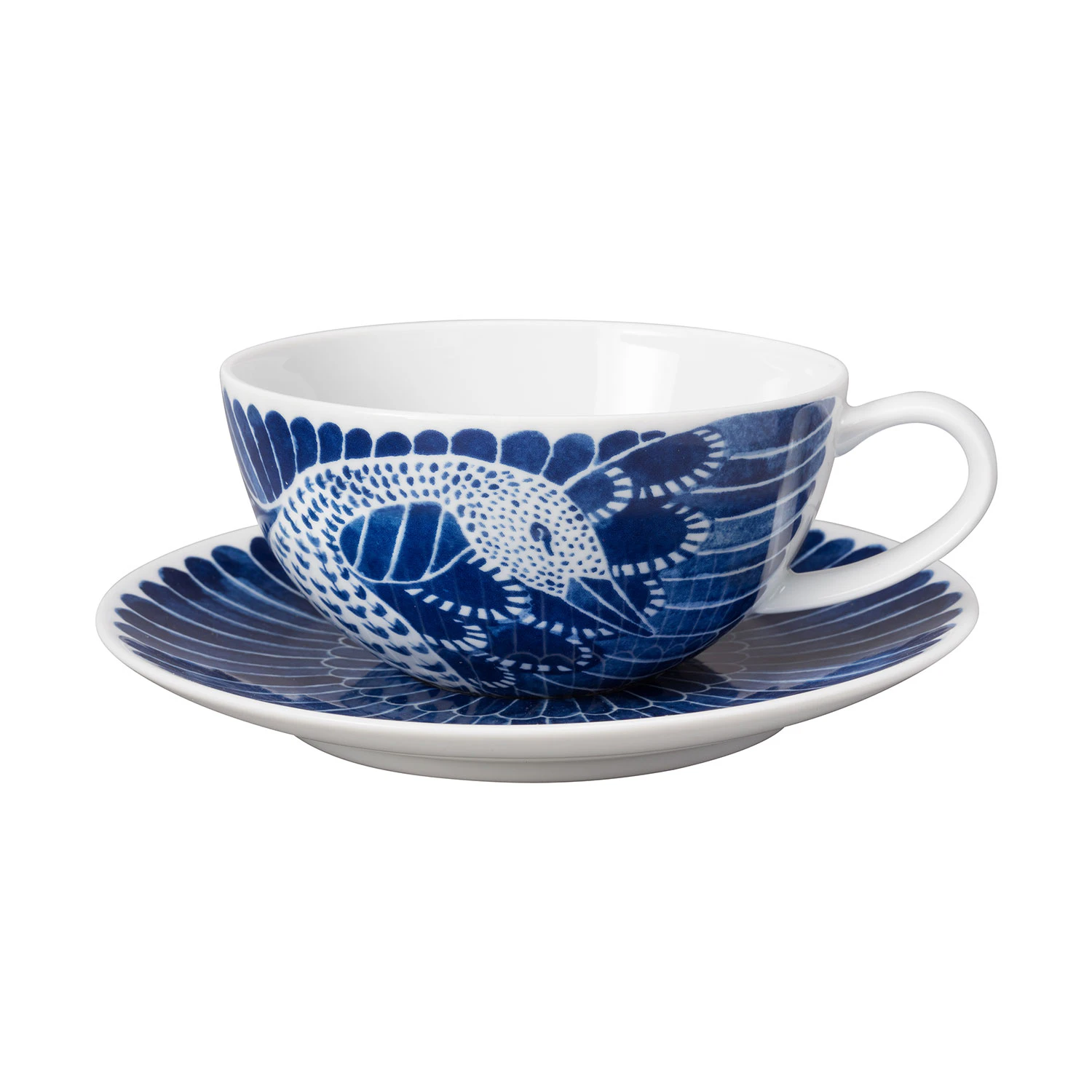 G&ouml;tefors Porslin Selma Tekop - Kaffekopper Porcel&aelig;n Bl&aring; - 005