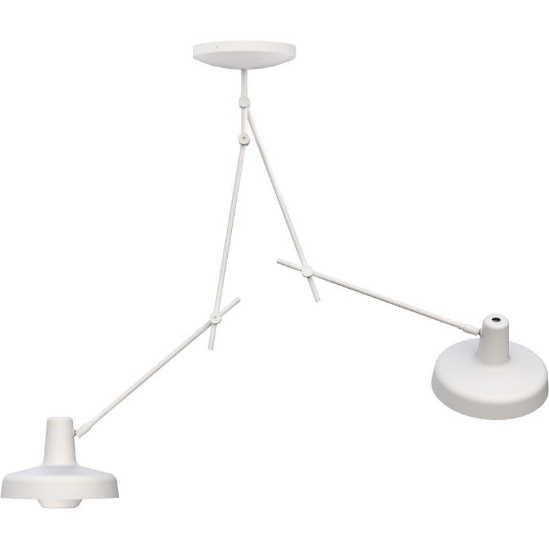 Arigato Loftslampe Dobbelt, Hvid