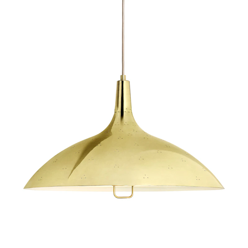 1965 Loftslampe, Messing/ Messing