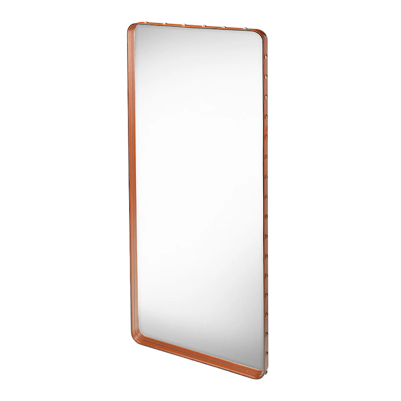 Adnet Spejl 115x70cm, Brun