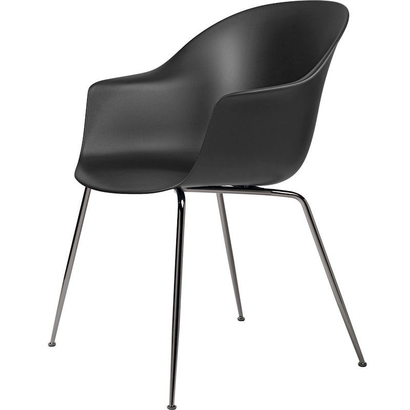 Bat Chair Conic, Black Chrome/Black