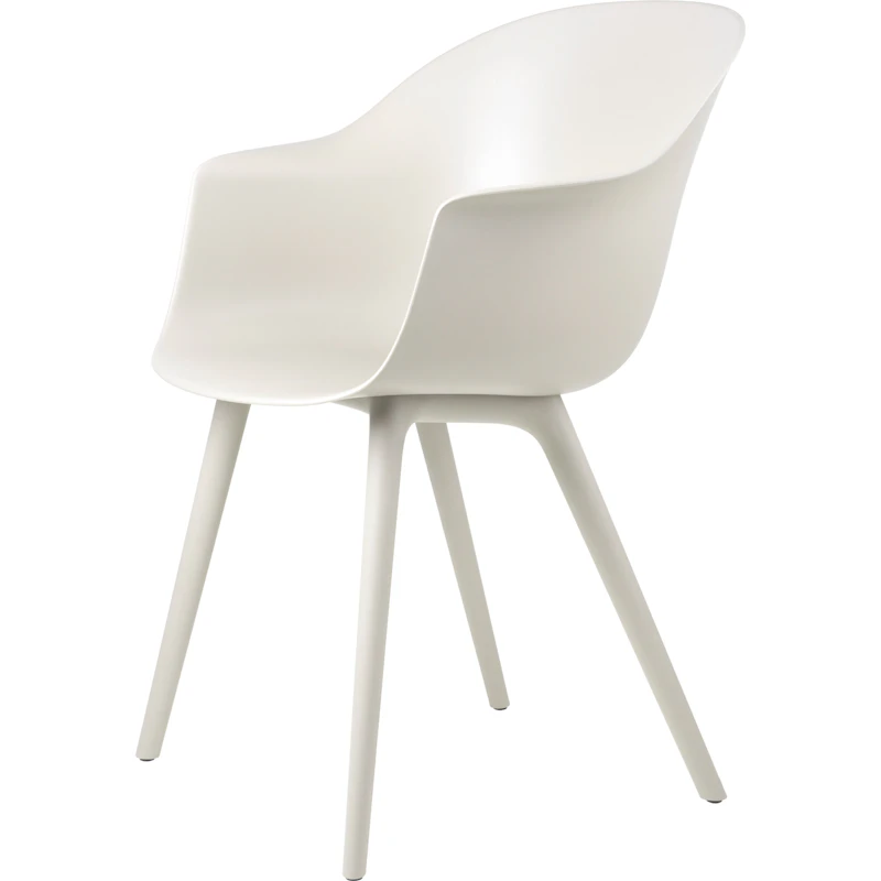 Bat Spisebordsstol Outdoor, Alabaster White