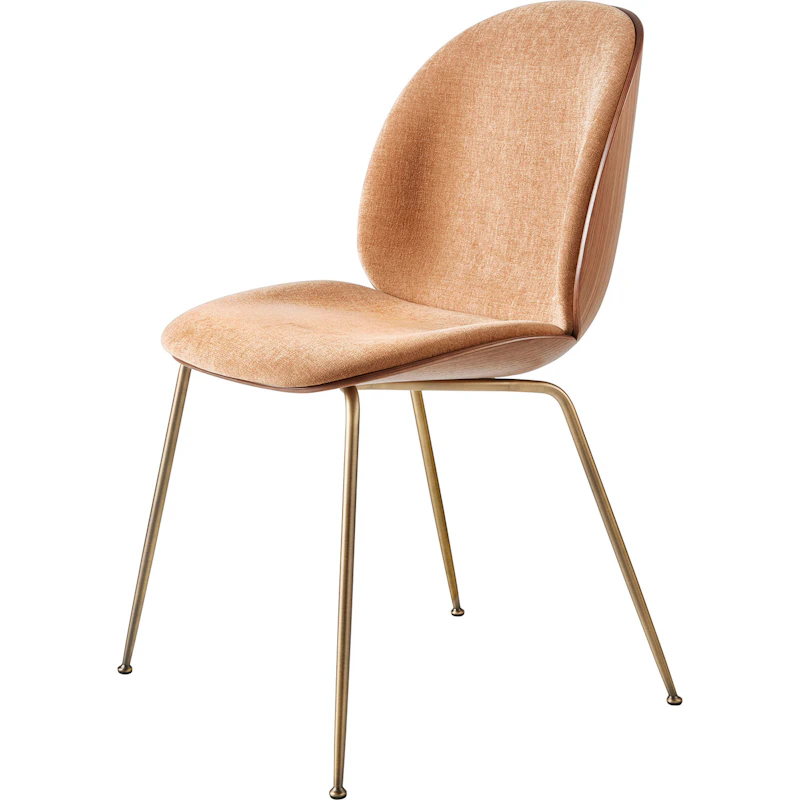 Beetle 3D Veneer Stol Valnød/Messing, Belsuede Sp Fr 133