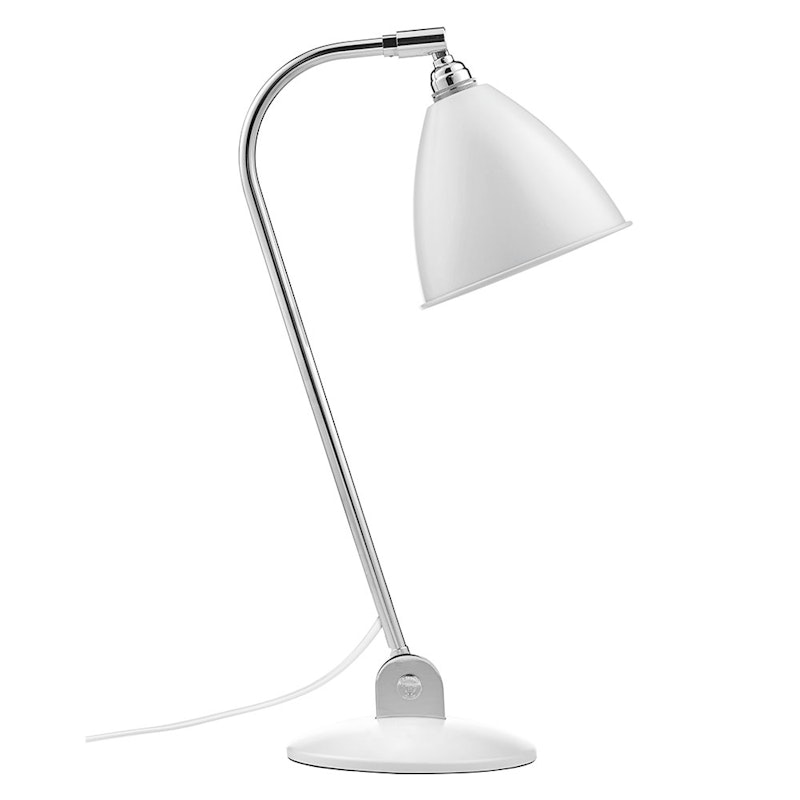 Bestlite BL2 Bordlampe, Krom/Soft White Semi Matte