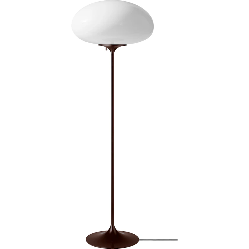 Stemlite Gulvlampe 110 cm, Mørkerød / Opal