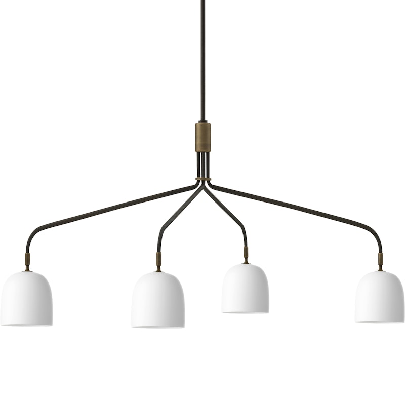 Howard Lysekrone 4 Lange Arme, Benporcelæn