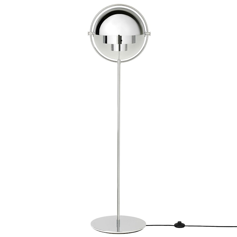 Multi-Lite Gulvlampe, Chrome/Chrome