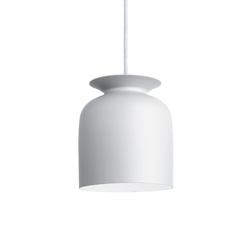 Ronde Loftslampe Ø20cm, Hvid