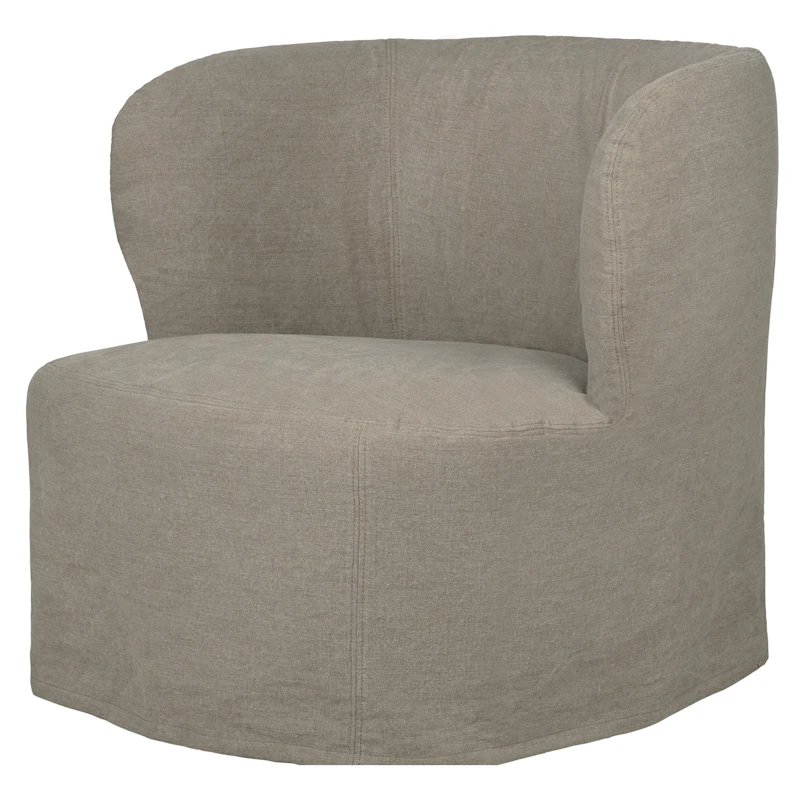 Stay Slipcover Lænestol 85 cm, Linen0024