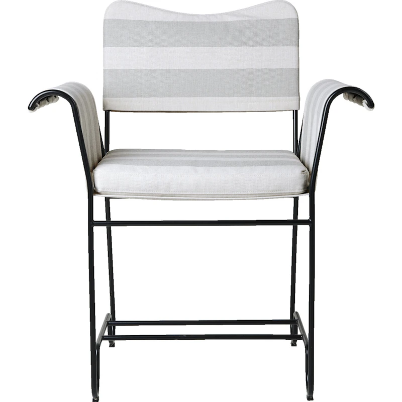 Tropique Spisebordsstol, Classic Black / Leslie Stripe 20