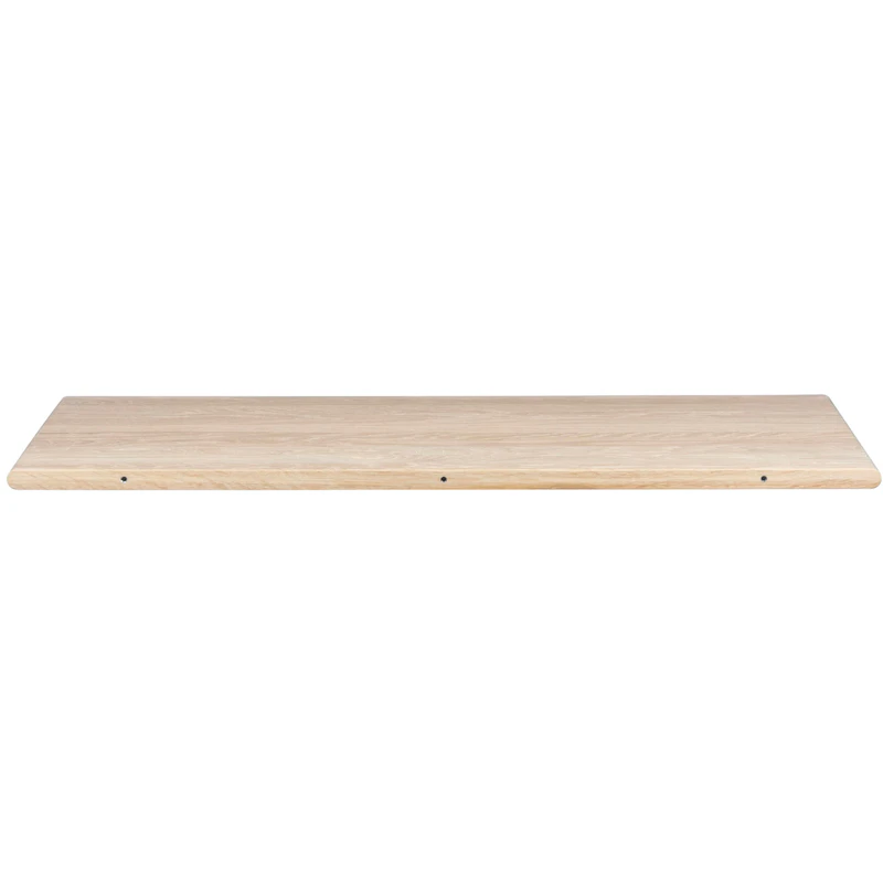 Symphony 82 Tillægsplade 48x105 cm, Hvidolieret Massiv eg
