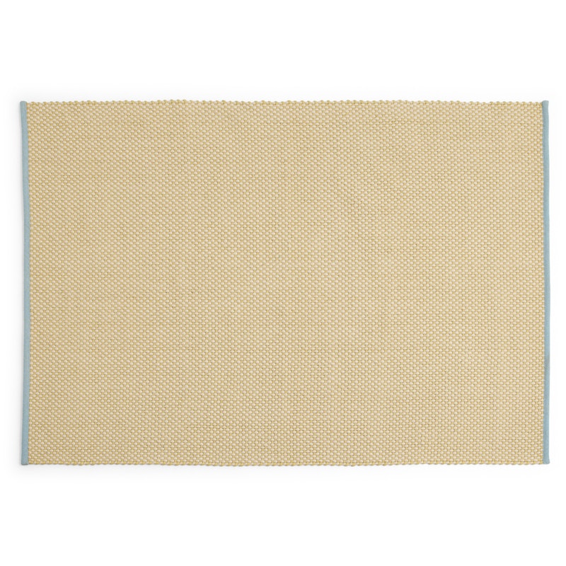 3 Colour Jutetæppe 170x240 cm, Soft Yellow