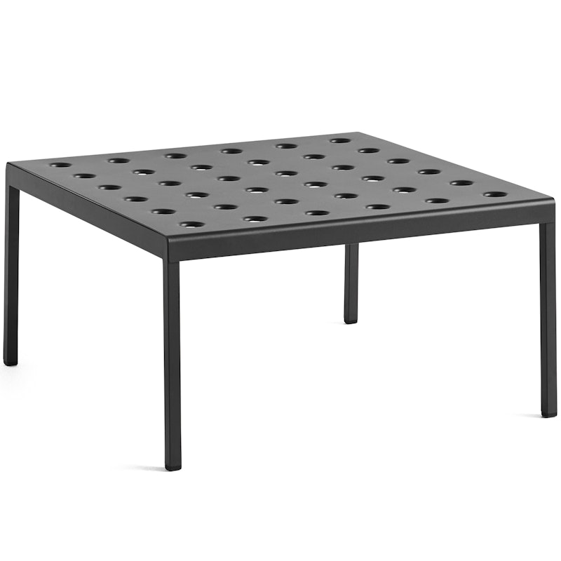 Balcony Loungebord 75x76 cm, Anthracite