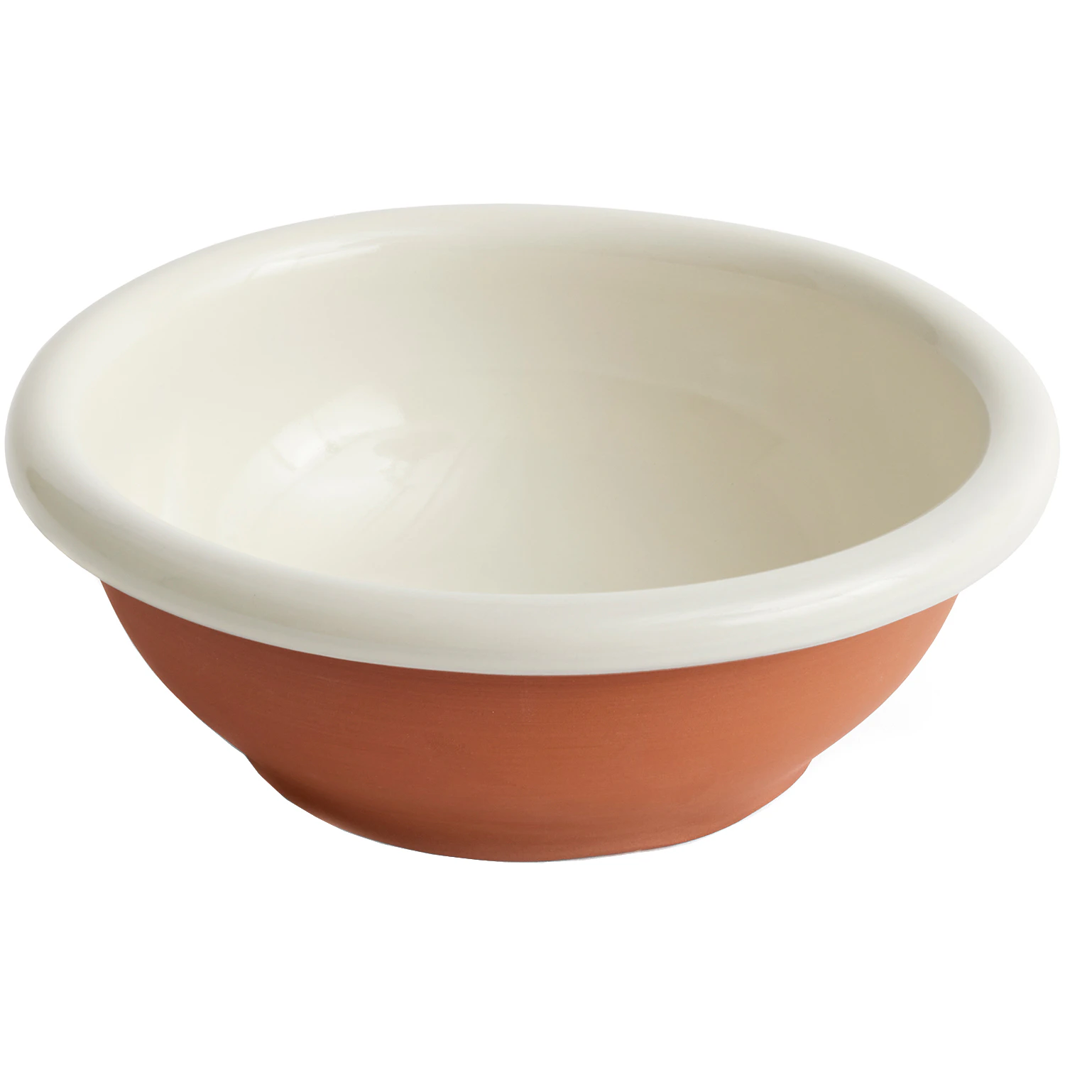 Hay Barro Salad Bowl Large - Salatsk&aring;le Terrakotta Off-White - AC469-A603-AB90