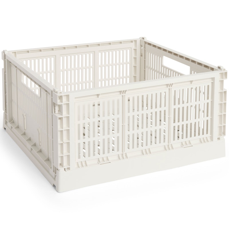 Colour Crate Large Square Opbevaring, Off-white