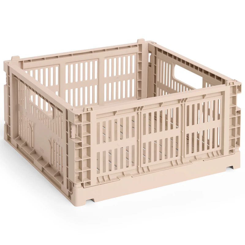 Colour Crate Medium Square Opbevaring, Powder