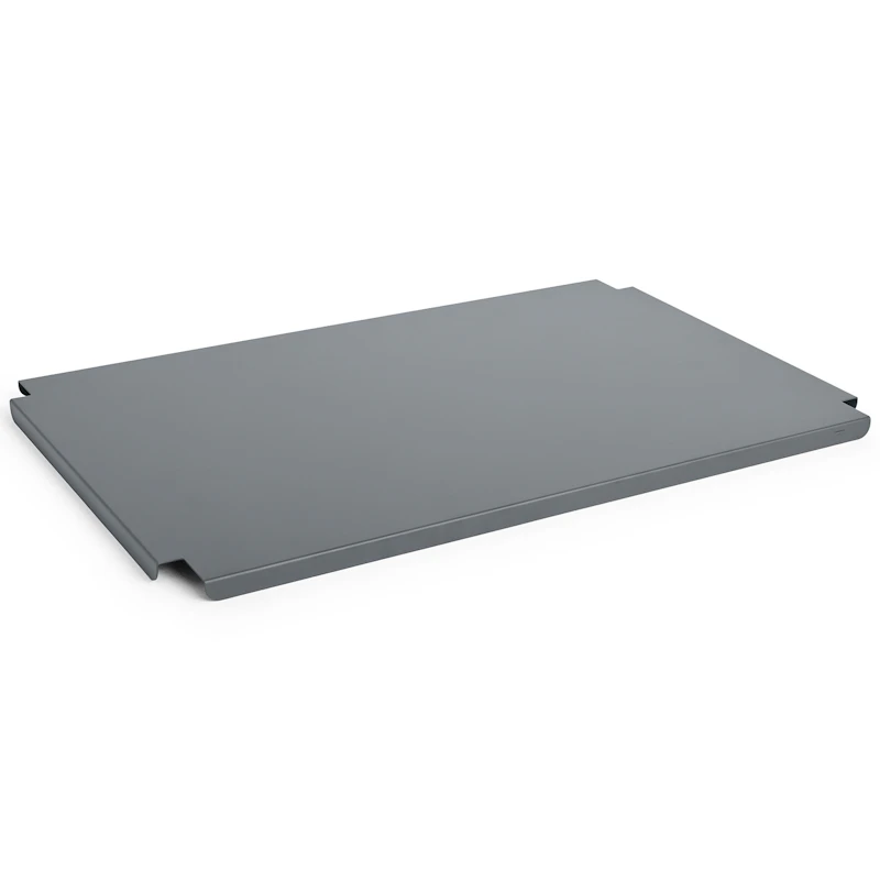 Colour Crate Metal Large Låg, Charcoal