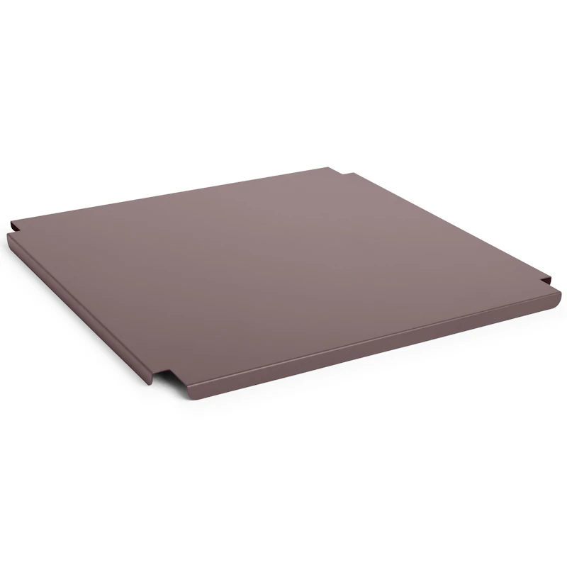 Colour Crate Metal Large Square Låg, Bordeaux