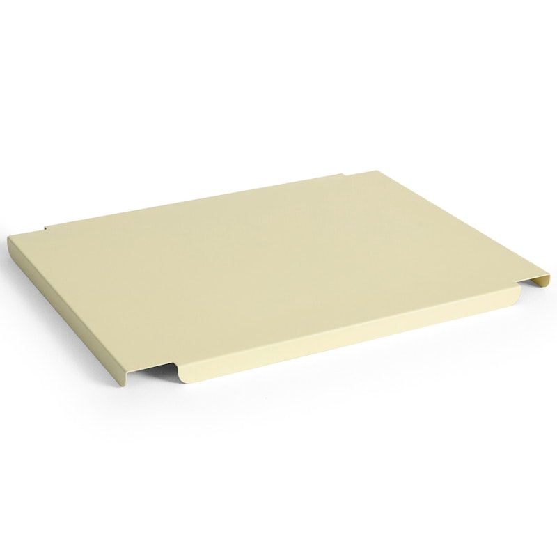 Colour Crate Metal Medium Låg, Light Yellow