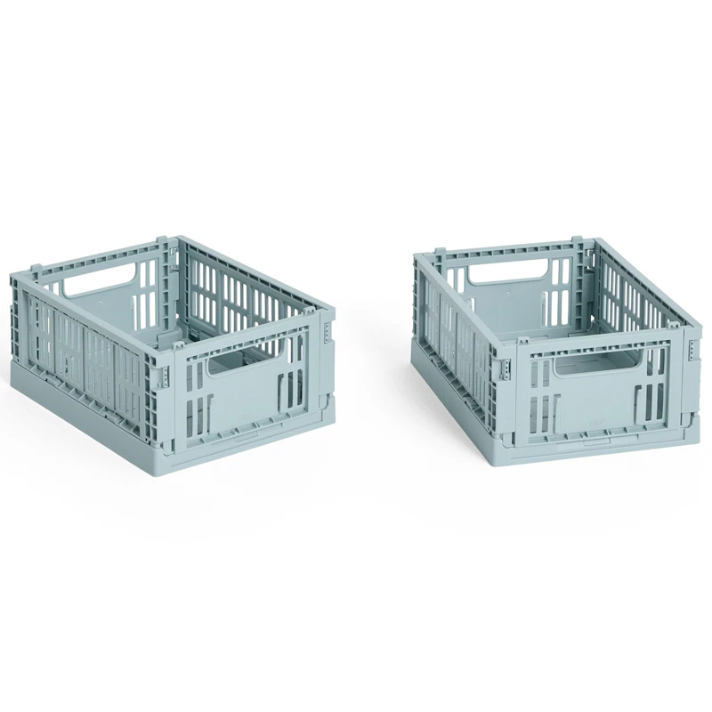 Colour Crate Mini Opbevaring 2-pak, Dusty Blue