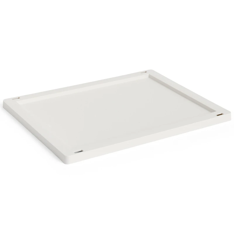 Colour Crate Plastic Medium Låg, Off-white