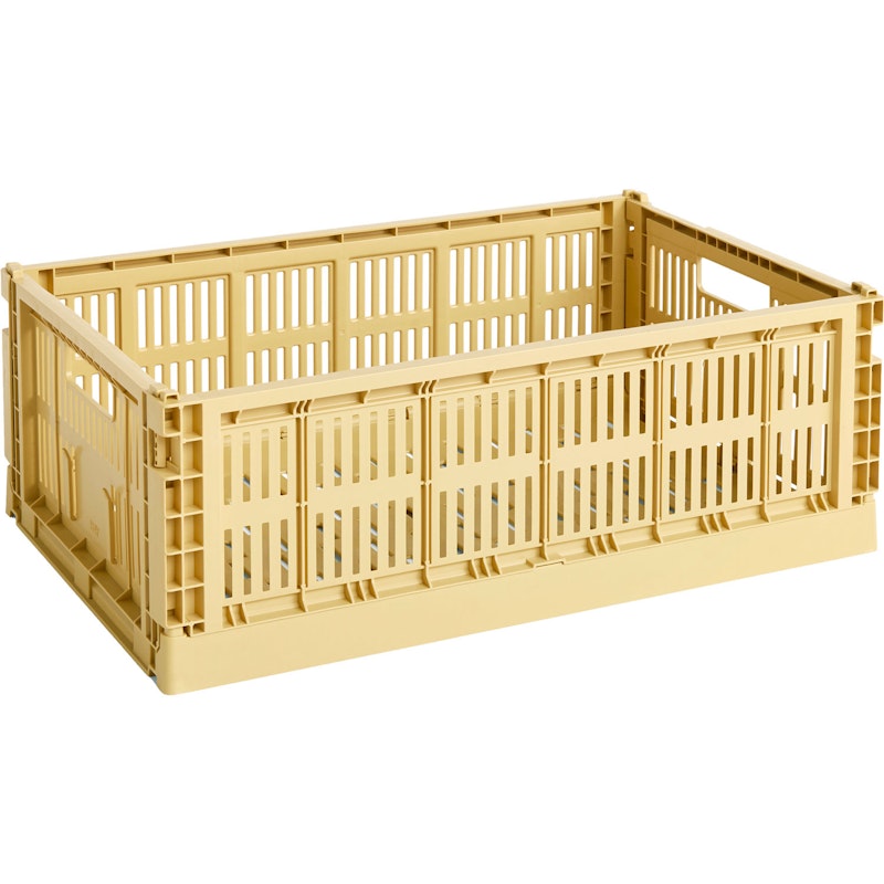 Colour Crate Opbevaringskasse L, 34,5x53 cm, Golden Yellow