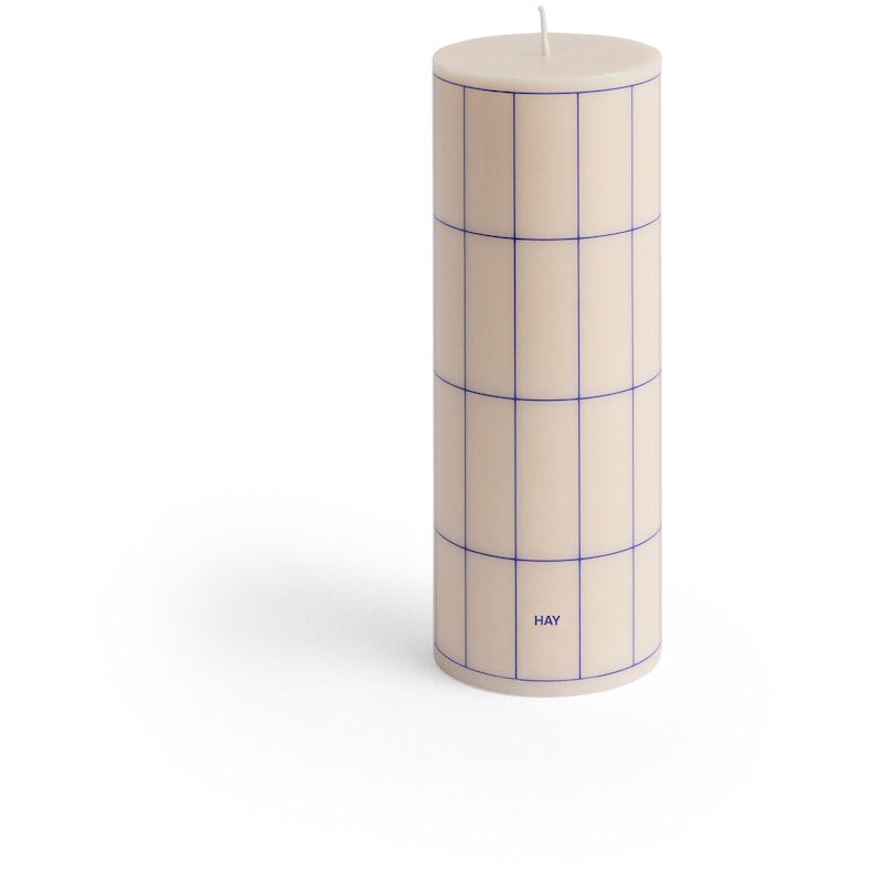 Column Bloklys Medium, Blåt / Offwhite