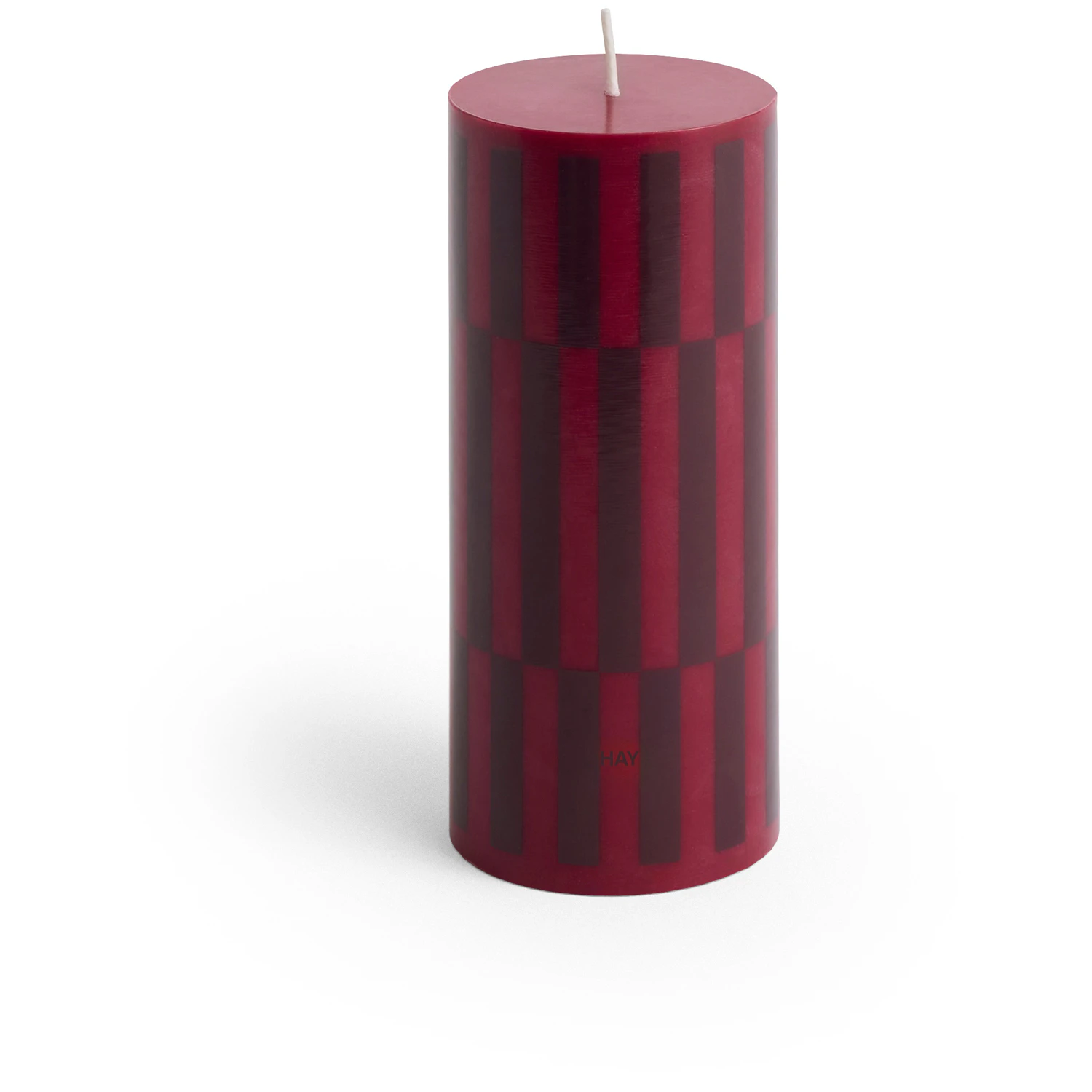 Hay Column Bloklys Lille Wine - Lys Stearin Bordeaux - AB401-A601-AU40