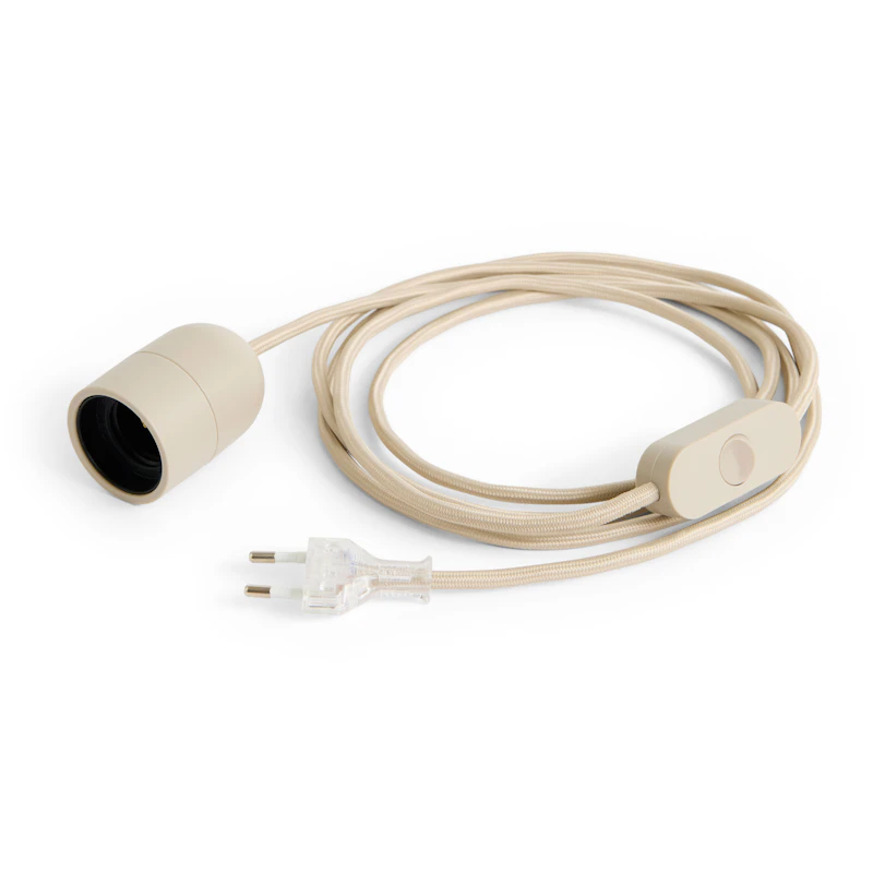 Common Ledningssæt Til Bordlampe, Beton Grey