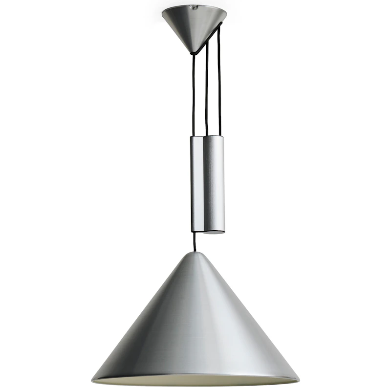 Compass Pendel Justérbar 43 cm, Brushed Aluminium