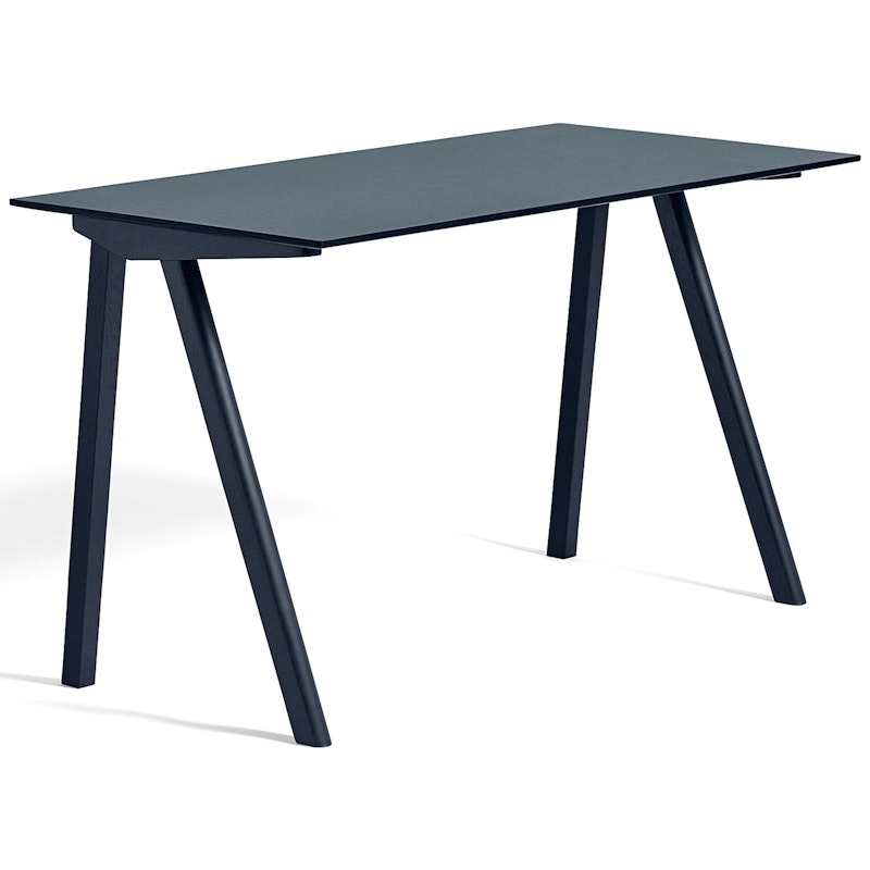 CPH 90 2.0 Skrivebord, Vandbaseret Lakeret Eg / Deep Blue