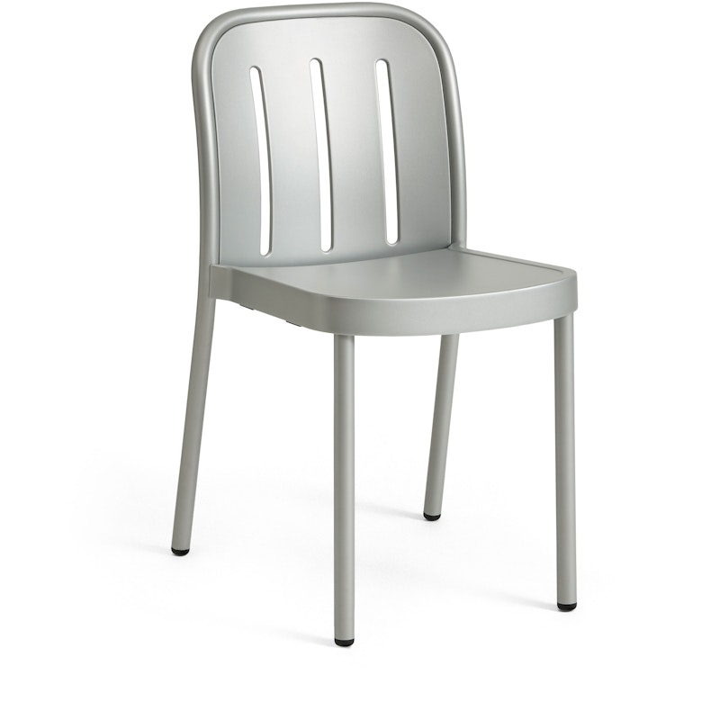 Deville Chair, Silver grey powder coated aluminium
