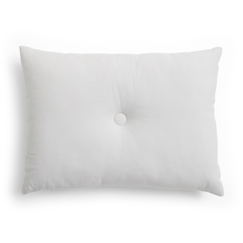 Dot Pude Linen 45x60 cm, Light Grey