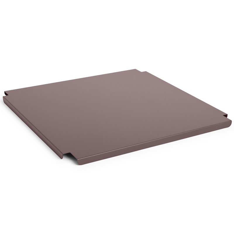 Colour Crate Metal Large Square Låg, Bordeaux