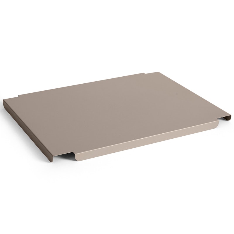 Colour Crate Metal Medium Låg, Warm Grey