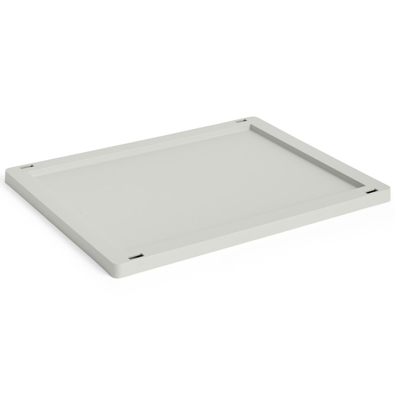 Colour Crate Plastic Medium Låg, Grey